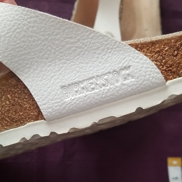 Birkenstock White Women's Sandals - Picture 4 of 6